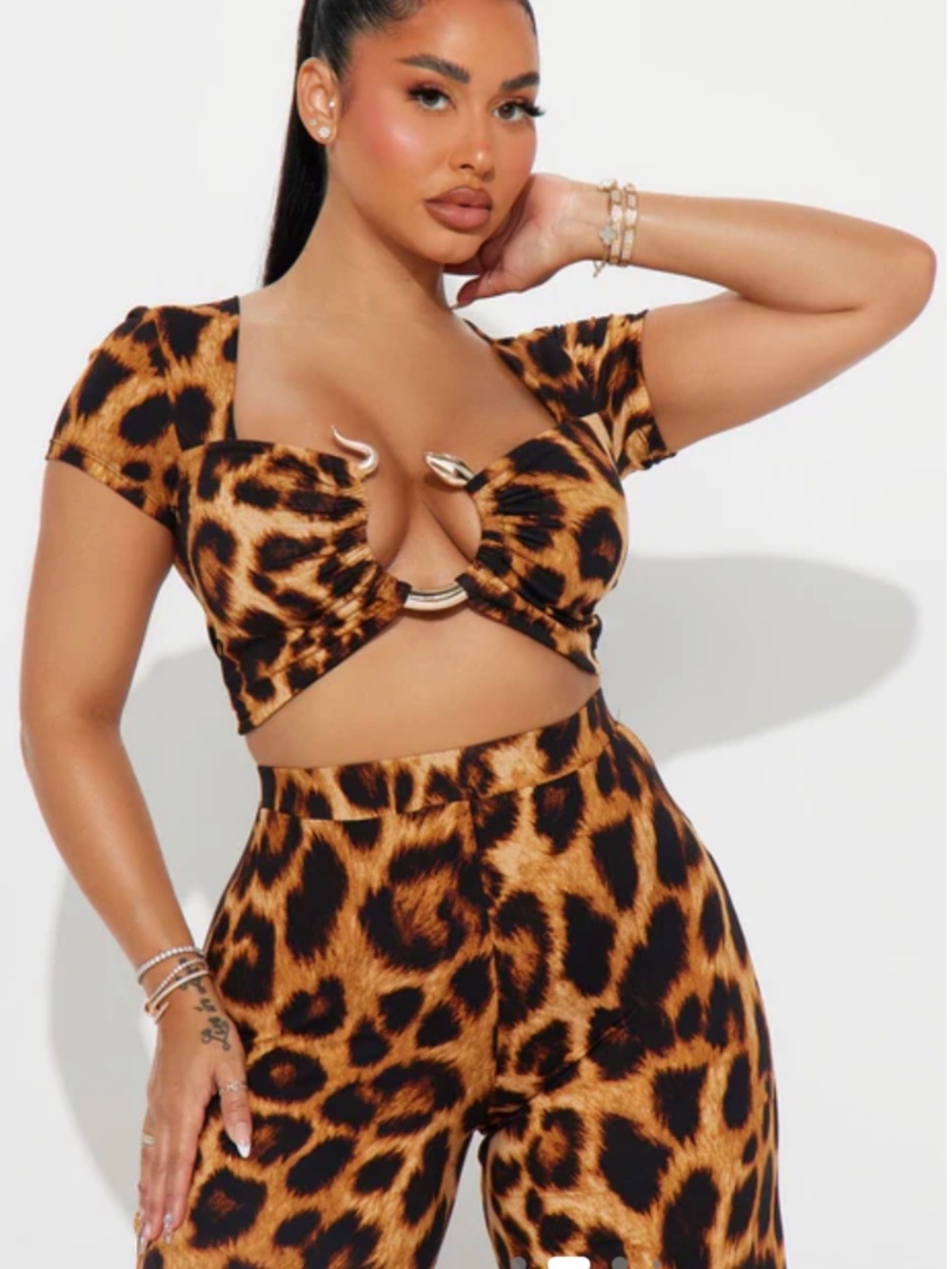 Fashionova leopard two piece - Picture 4 of 4